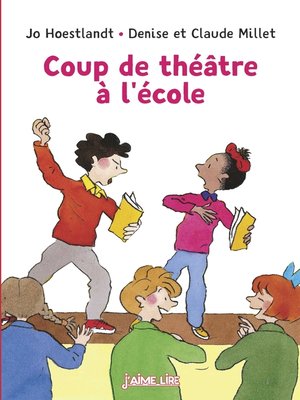cover image of Coup de théâtre à l'école